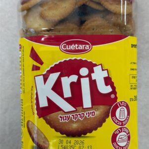 קריט-קרקר 350גר בצילנדר עגול(פקק אדום)