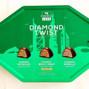 שוקוליק-בונב פח 600גר דובאי פיסטוק+כנאפה